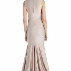 The Event Shop Jessica Bara Donnah V Neck Draped Gown