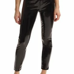 Reve Doll Essentials Commando Faux Patent Leather Five Pocket Pant