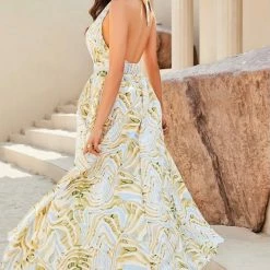 ReveBoutique Influencer Style Jessica Bara Jaya Halter Maxi Dress