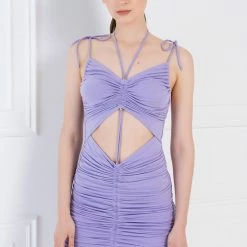 Summer Lovin' Jessica Bara Nina Ruched Cami Mini Dress