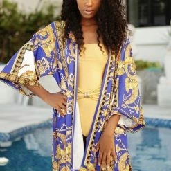 Poolside Essentials Cioccolato Monica Blue Lion Cover Up