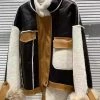 Jessica Bara Korden Leather And Fur Patchwork Jacket Reve Doll Essentials