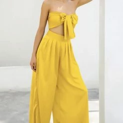 Jessica Bara Micki High Waisted Two Piece Set Birthday Suit