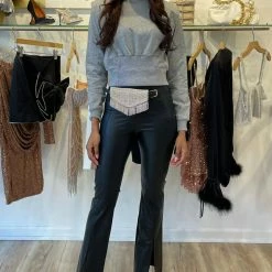 Reve Doll Essentials Jessica Bara Kora Long Sleeve Shoulder Pad Top