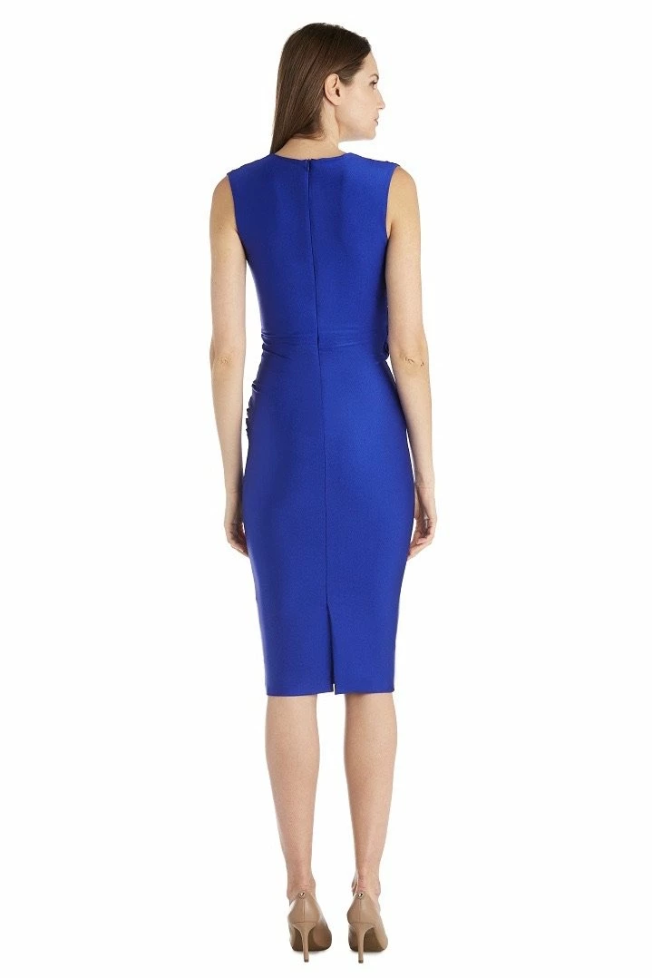 Reve Doll Essentials Jessica Bara Reese Draped Bodycon Midi Dress
