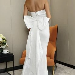 Jessica Bara Kasen Strapless Bowknot Bodycon Gown The Event Shop