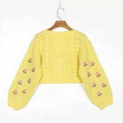 Jessica Bara Daphne Long Sleeve Knit Cardigan Summer Lovin'