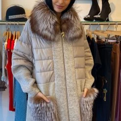 Luigi Long Sleeve Fur Knitted Jacket Reve Doll Essentials