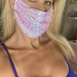 Bell Beachwear Protective Sequin Face Masks Accessories