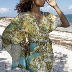 Summer Lovin' Cioccolato Julia Printed Cover Up