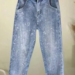 Jessica Bara Destinee Rhinestone Denim Jeans The Denim Destination