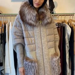 Luigi Long Sleeve Fur Knitted Jacket Reve Doll Essentials