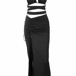 Jessica Bara Samara Strappy Top & Skirt Two Piece Set