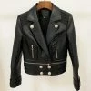 Reve Doll Essentials Jessica Bara Jeffie Long Sleeve Detachable Leather Jacket