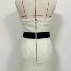 Jessica Bara Noah Halter Neck Belted Mini Dress Influencer Style