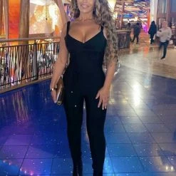 ReveBoutique Jessica Bara Olesia Bandage Jumpsuit