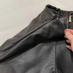 Reve Doll Essentials Jessica Bara Savannah Metal Chain Leather Shorts