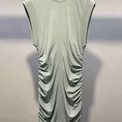 Reve Doll Essentials Jessica Bara Juelz High Neck Ruched Bodycon Dress