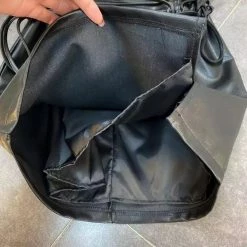 Bottoms Jessica Bara Loren Leather Rope Tie Mini Skirt