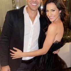 The Event Shop Jessica Bara Annabelle Tulle Pleated Ruffle Mini Dress