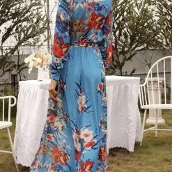 Summer Lovin' Jessica Bara Raiden Belted Maxi Dress Cover Up