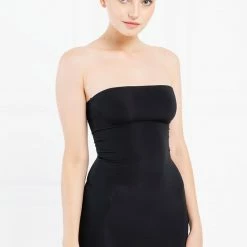 Reve Doll Essentials Jessica Bara Yuka Strapless Seamless Slip Dress
