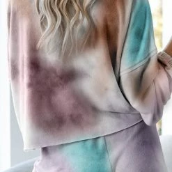 Reve Doll Essentials Jessica Bara Gissel Tie Dye Top And Short Two Piece Set