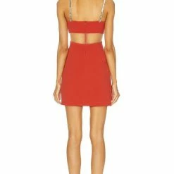 Jessica Bara Brooklyn Mesh Cut Out Mini Dress