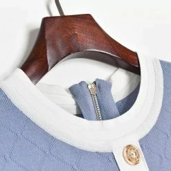 Jessica Bara Draven Short Sleeve Bodycon Mini Dress