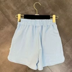 Bottoms Jessica Bara Akia Crystal Fringe Sweatshirt And Shorts Two Piece Set