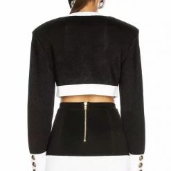 Jessica Bara Riley Color Contrast Two Piece Set Influencer Style