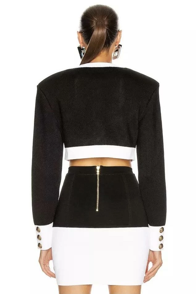 Jessica Bara Riley Color Contrast Two Piece Set Influencer Style