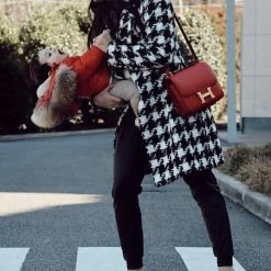 Influencer Style Commando Faux Leather Jogger