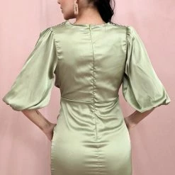 Jessica Bara Fernanda Short Sleeve Ruffle Mini Dress