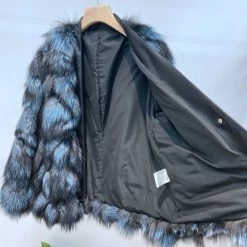 The Event Shop Jessica Bara Keana Fur Lined Coat