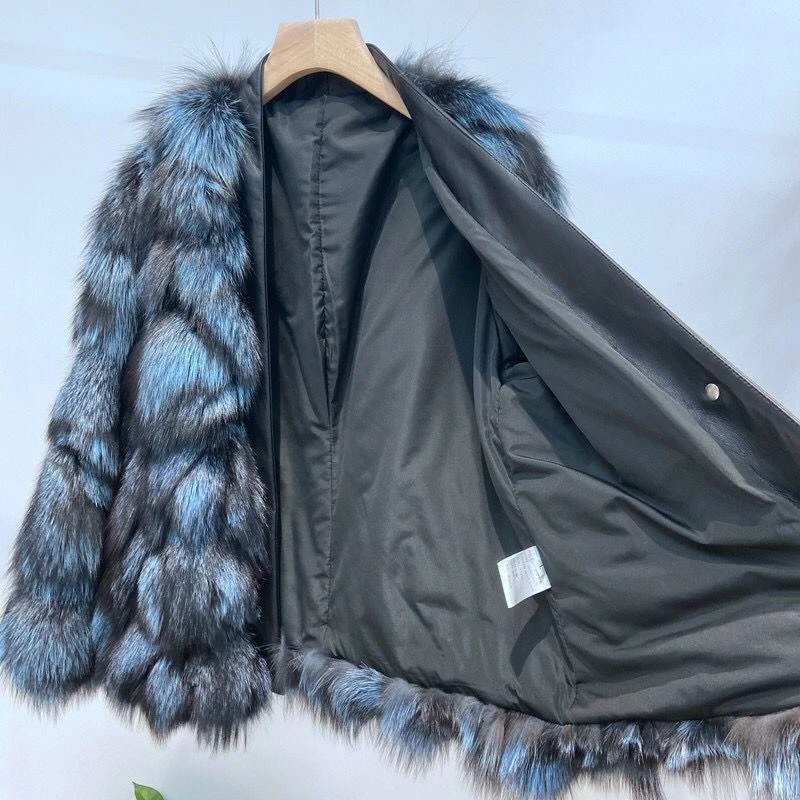 The Event Shop Jessica Bara Keana Fur Lined Coat
