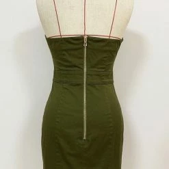 Summer Lovin' Jessica Bara Denver Halter Neck Belted Mini Dress