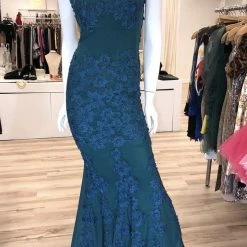 Jessica Bara Marianne Lace Backless Bodycon Gown The Event Shop