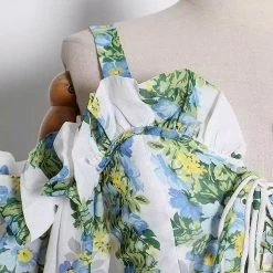 Jessica Bara Karsyn Floral Ruffle Mini Dress