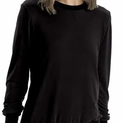 Commando Vegan Silk Crew Neck Top