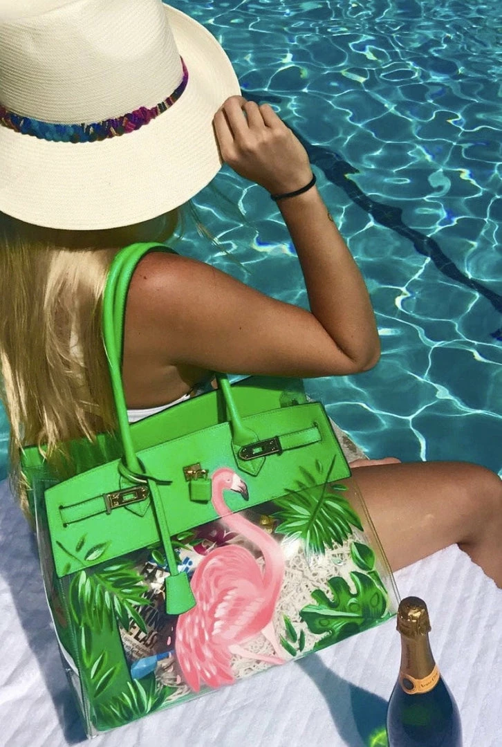 De Vesi Beverly Hills Edition II Hand Painted Handbag Influencer Style