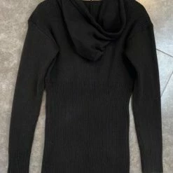 Jessica Bara Katherine Long Sleeve Hooded Knit Dress Reve Doll Essentials