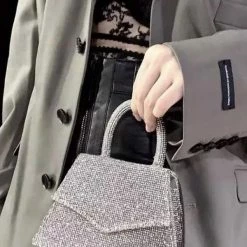 Reve Doll Essentials Jessica Bara Tana Diamond Rhinestone Mini Bag