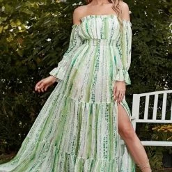 Jessica Bara Sadler Long Sleeve Maxi Dress Summer Lovin'