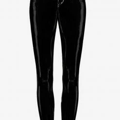 Reve Doll Essentials Commando Faux Patent Leather Five Pocket Pant
