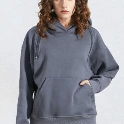 Jessica Bara Caity Cold Shoulder Hooded Sweatshirt Reve Doll Essentials