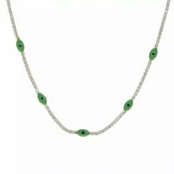 Reve Doll Essentials Jessica Bara Estelle Evil Eye Crystal Choker