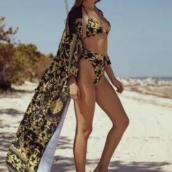 Cioccolato Celina Black V Bikini Set