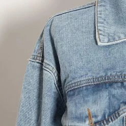 Reve Doll Essentials Jessica Bara Callie Distreased Denim Jacket