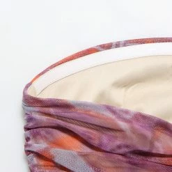 Birthday Suit Jessica Bara Nia Strapless Ruched Midi Dress